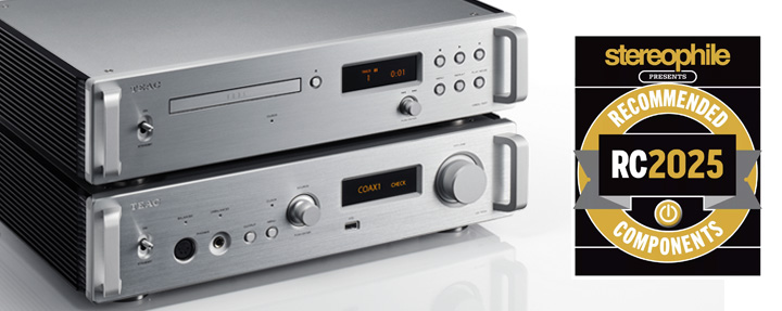 VRDS-701TとUD-701Nが、米Stereophile誌のRecommended Components 2025に選出。